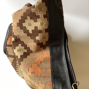 Albano  carpet bag cross body large